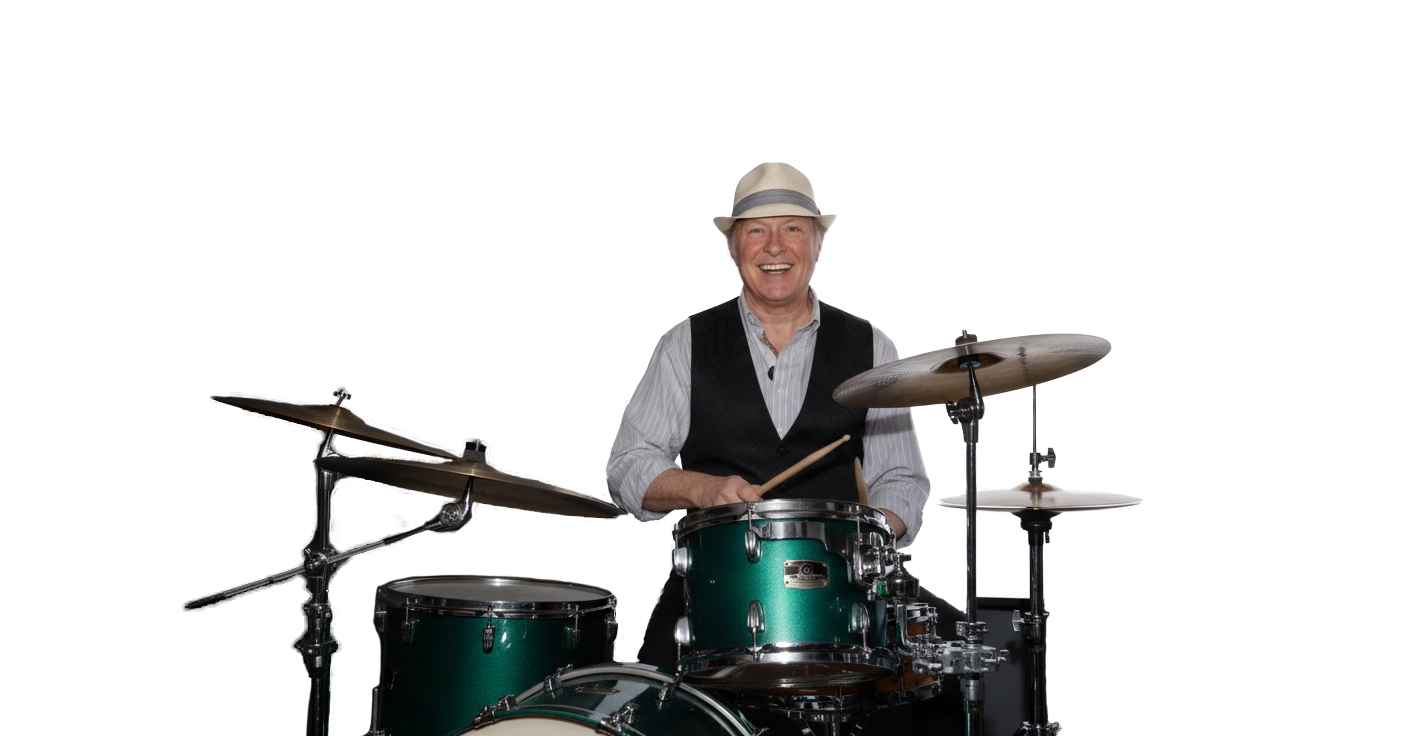 Tommy Randall near a lighthouse stage at dusk