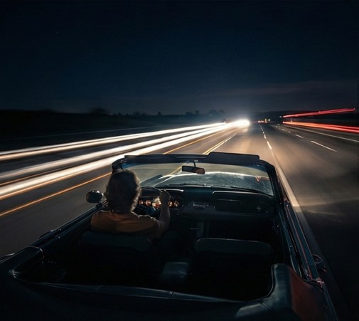 Classic car portrait with Tommy